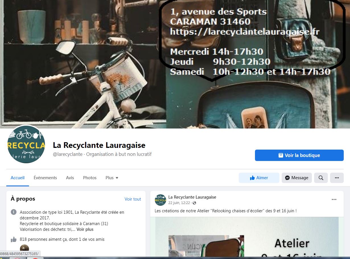 boutiques ateliers éco recycleur ameublement et décoration