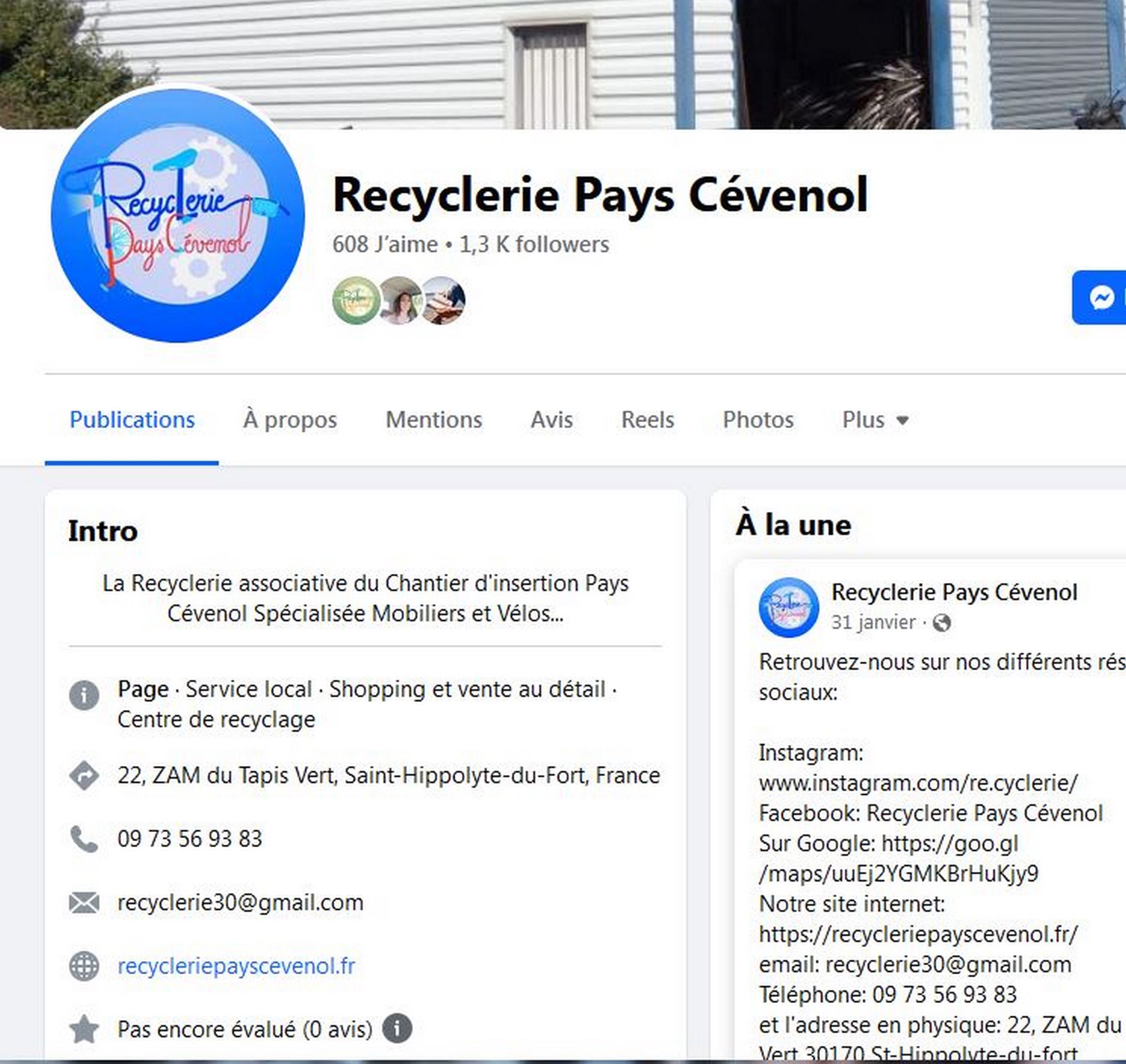 Recyclerie pays cevenol 