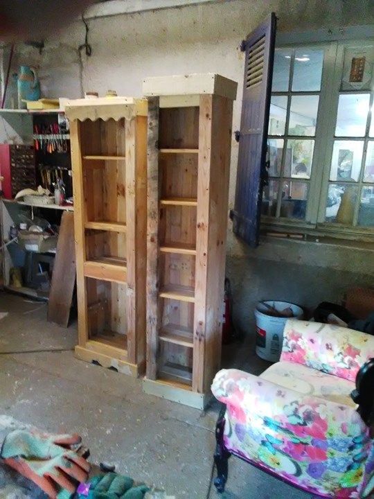 stages menuiserie palettes,menuiserie bois recycl&eacute;s,upcycling meubles