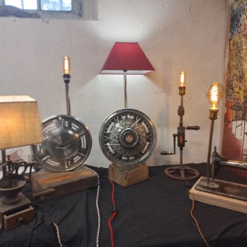 upcycling objets en luminaires