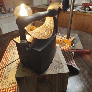 upcycling objets en luminaires