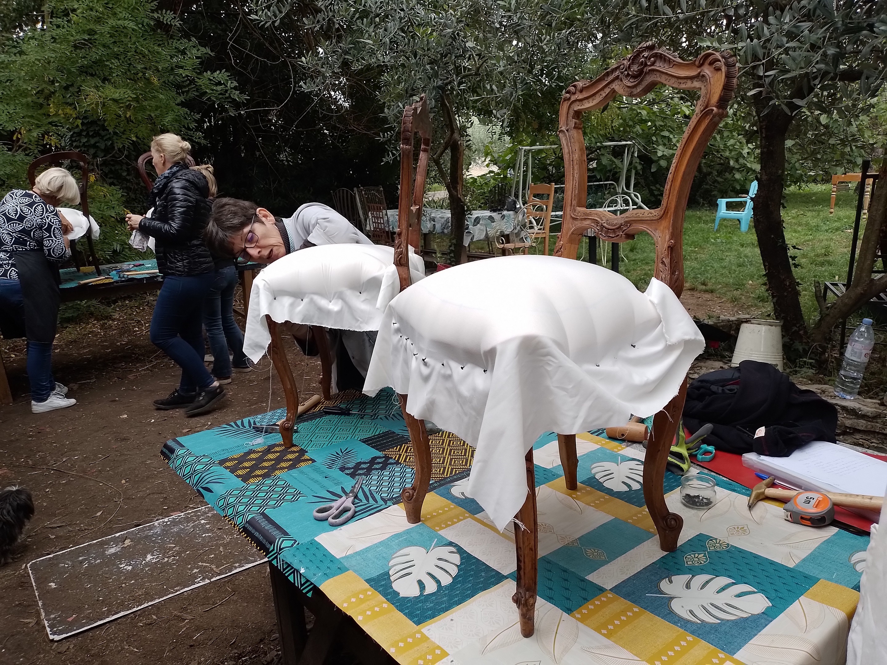 stages artisanaux &agrave; la carte,stages d&eacute;couvertes tapisserie ameublement,  